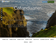 Tablet Screenshot of gocatanduanes.com
